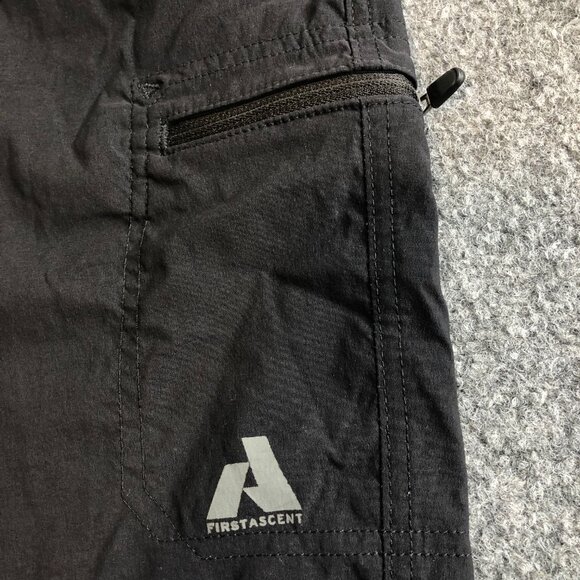 Eddie Bauer First Ascent Shorts Womens 10 Black Hiking Stretch Lightweight - Picture 2 of 10